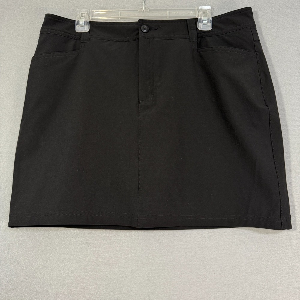 Eddie Bauer Women's Active Skort Size 14 Pockets Golf Pickleball Stretch Comfort